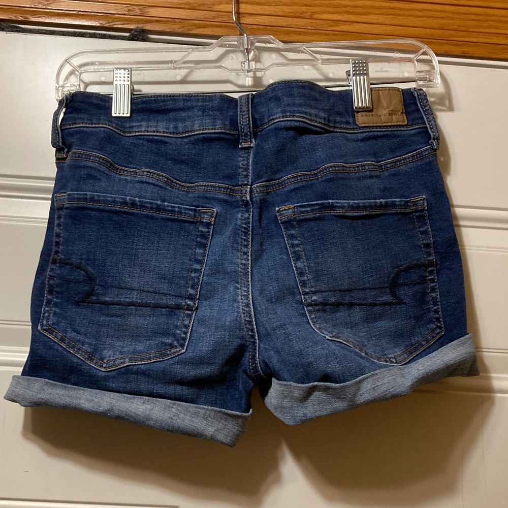 American Eagle Denim Blue Women's Shorts 6